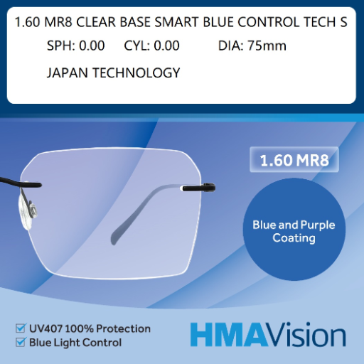 1.60 MR8 CLEAR BASR SMART BLUE CONTROL TECH S
